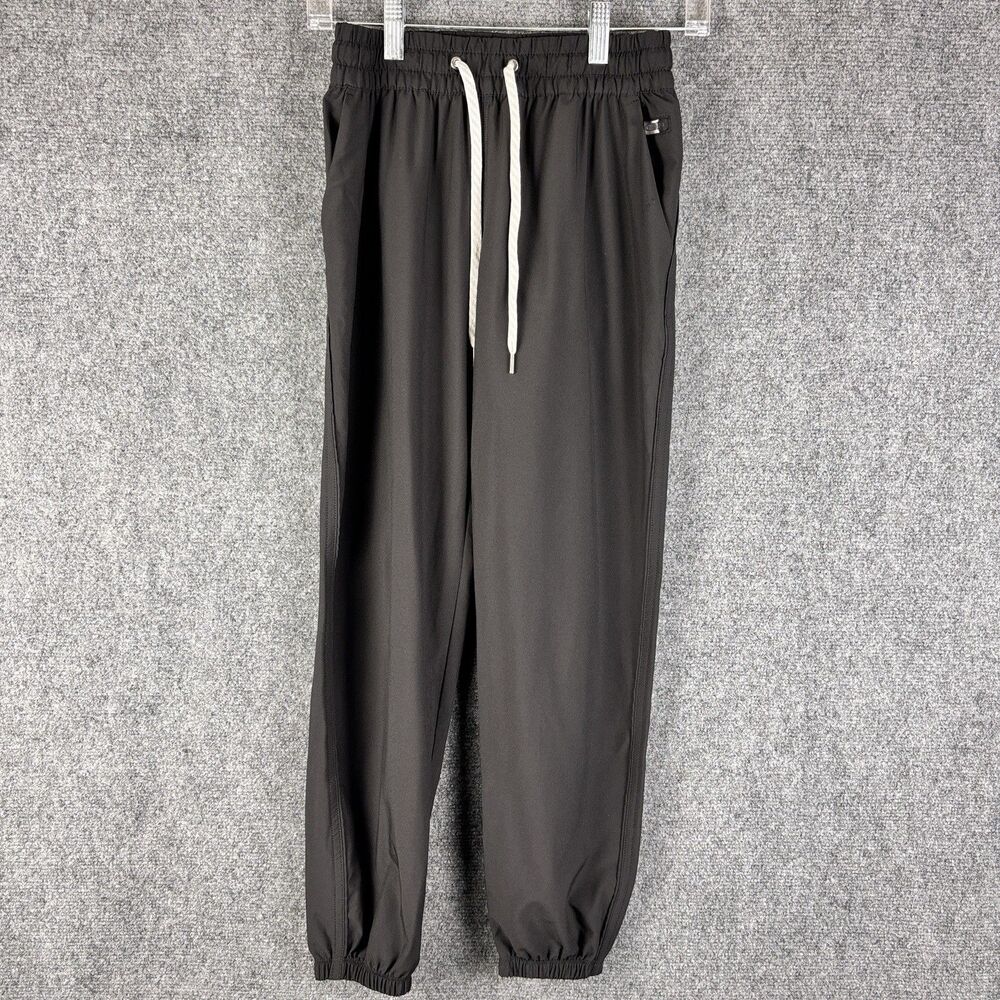 Vuori Womens XS Weekend Jogger Pants Black VW422 Athletic Lightweight EUC